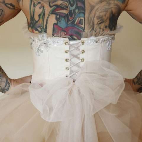 tattooed bride wedding 27