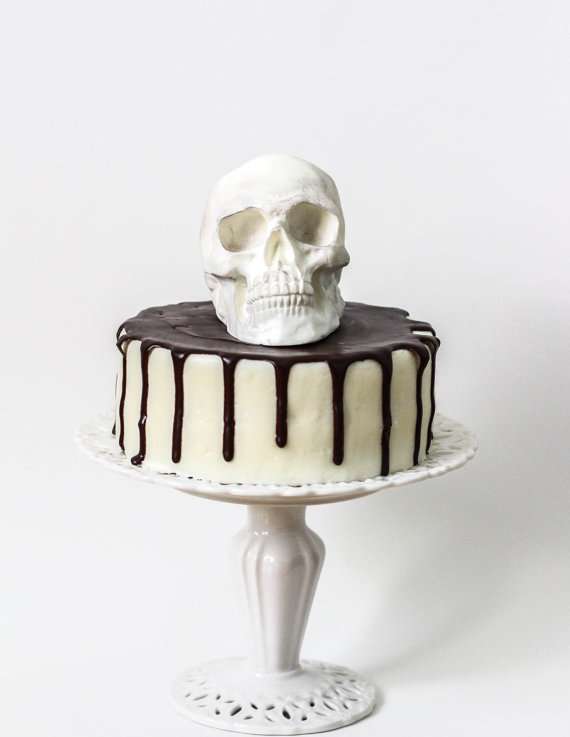 chocolate skulls