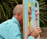 red and white reto lesbian wedding17