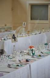 red and white reto lesbian wedding2