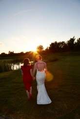 red and white reto lesbian wedding27