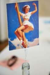 red and white reto lesbian wedding4