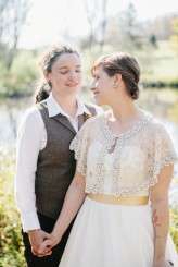 rustic nature autumn same sex wedding18