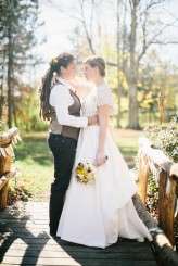 rustic nature autumn same sex wedding21