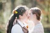 rustic nature autumn same sex wedding23