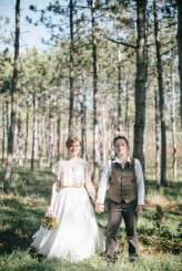 rustic nature autumn same sex wedding25