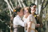 rustic nature autumn same sex wedding37