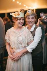 rustic nature autumn same sex wedding60