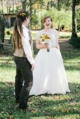 rustic nature autumn same sex wedding8
