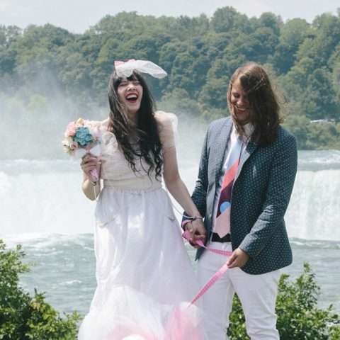 Kawaii polkadot diy wedding13