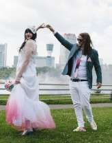 Kawaii polkadot diy wedding8