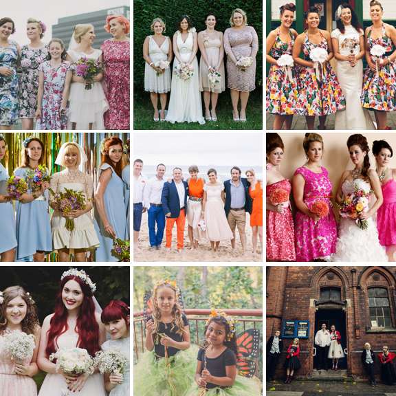 alternative bridesmaid outfit ideas