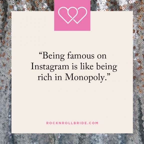 being famous on instagram is like being rich in monopoly