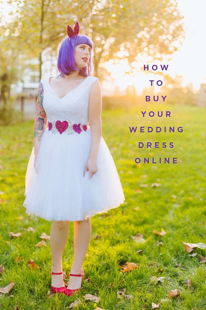 how to buy your wedding dress online