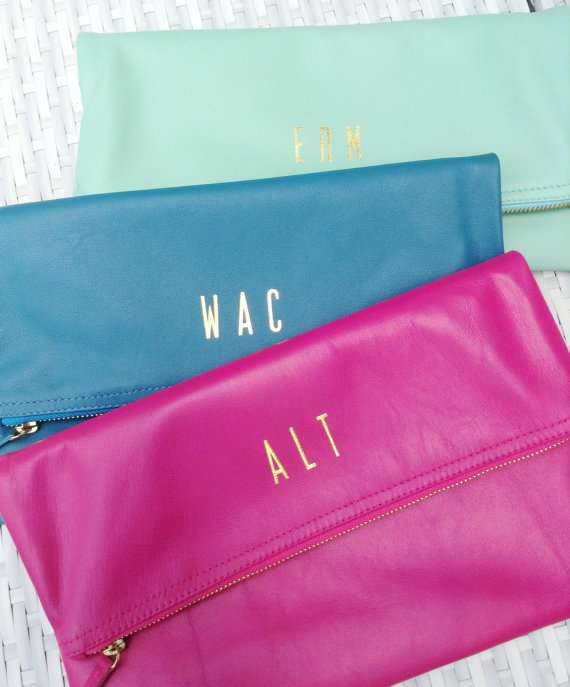 monogram clutch