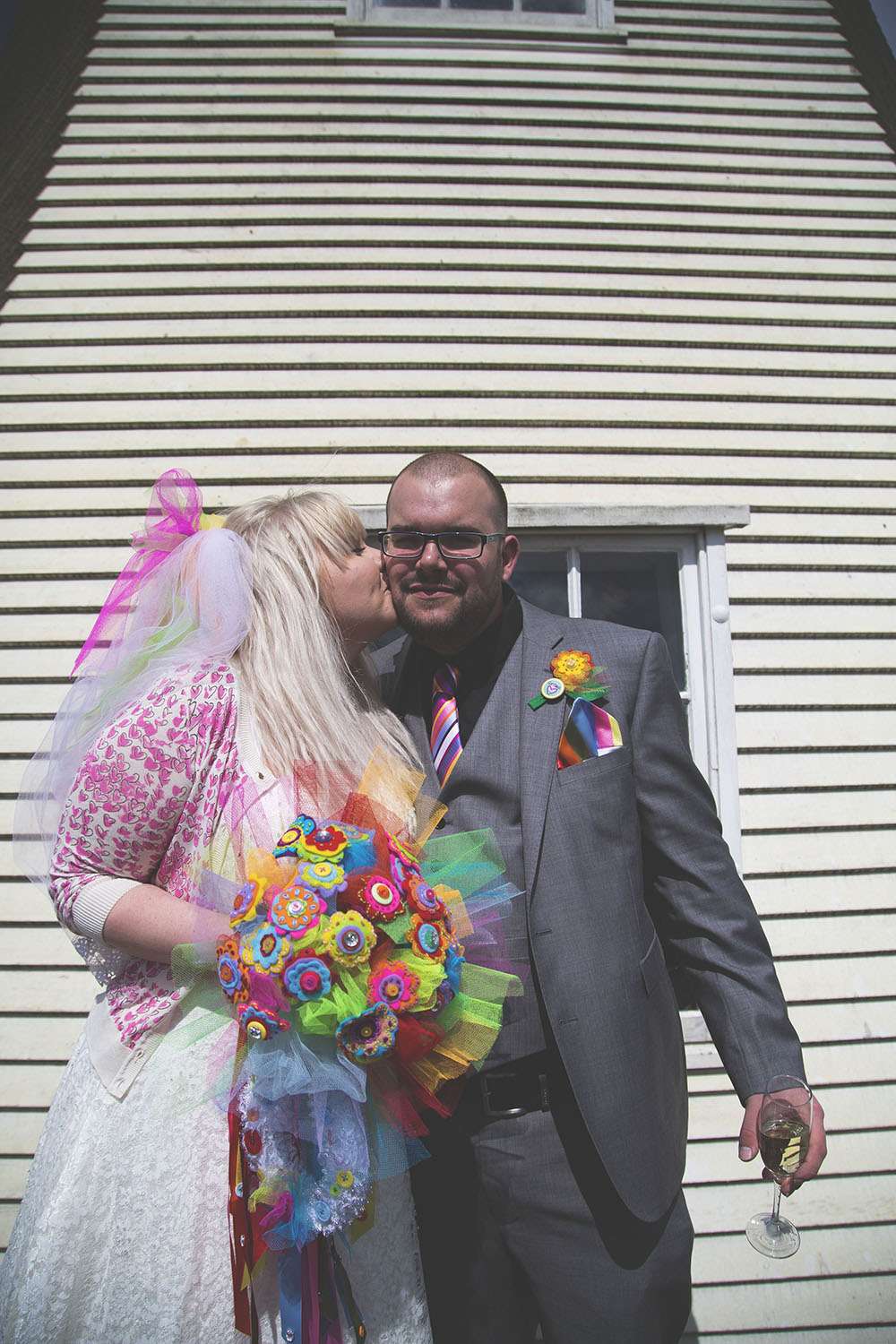 rainbow windmill wedding