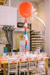 retro rockabilly wedding blue hair bride 27