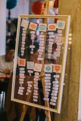 retro rockabilly wedding blue hair bride 53