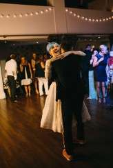 retro rockabilly wedding blue hair bride 65