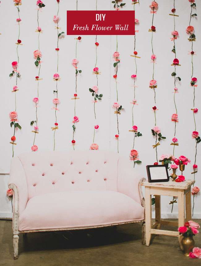 DIY_Fresh_Flower_wall