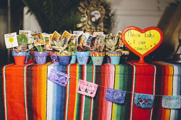 colourful diy mexican wedding54a