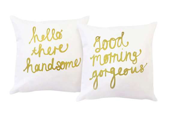 his and hers pillows