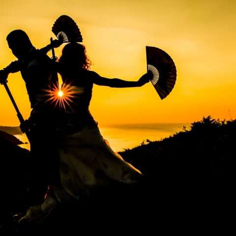 japanese samurai and video game wedding43