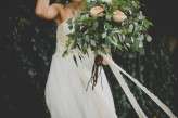 nature inspired wedding blue haired bride1 (19)