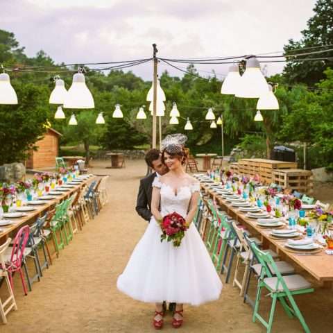 colourful spanish orchard wedding (30)