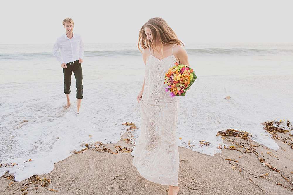 modern Malibu beach wedding24