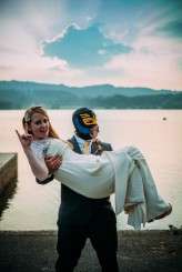 quirky wedding photographer video scotland – Lake District – Rock N Roll Bride (520)