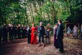 Alabama woodland wedding on Halloween (11)