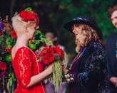 Alabama woodland wedding on Halloween (16)