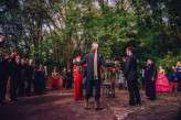 Alabama woodland wedding on Halloween (19)