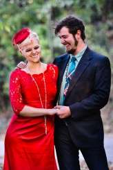 Alabama woodland wedding on Halloween (22)