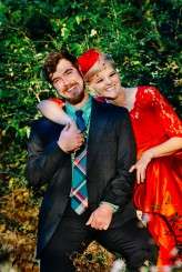 Alabama woodland wedding on Halloween (25)