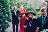 Alabama woodland wedding on Halloween (6)