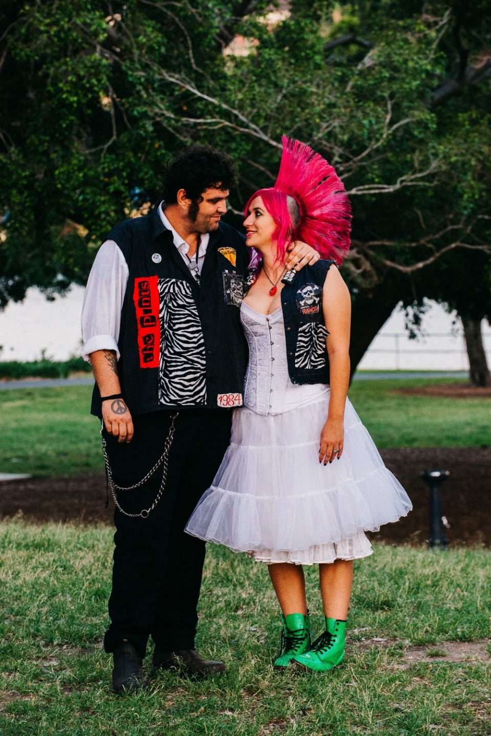 The Punk Wedding to End All Punk Weddings · Rock n Roll Bride