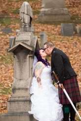 Halloween Wedding in a Cemetery  (16)