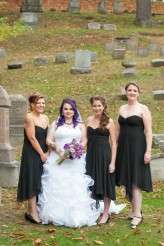 Halloween Wedding in a Cemetery  (20)
