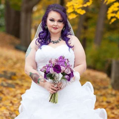 Halloween Wedding in a Cemetery  (4)