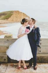 Retro button wedding (34)