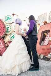 Wedding at the Neon Graveyard in Vegas (18)
