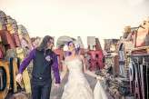 Wedding at the Neon Graveyard in Vegas (25)