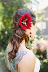 bold day of the dead wedding (13)