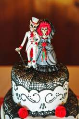 bold day of the dead wedding (47)