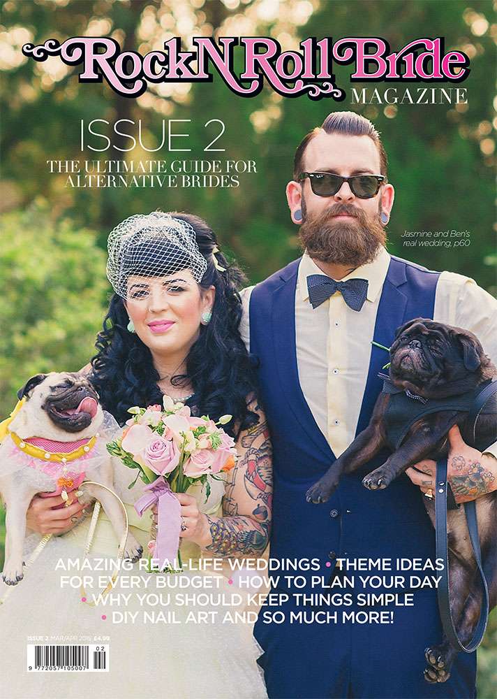 rocknrollbride magazine issue 2 COVER