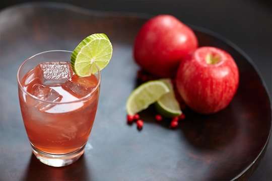 sloe gin and apple