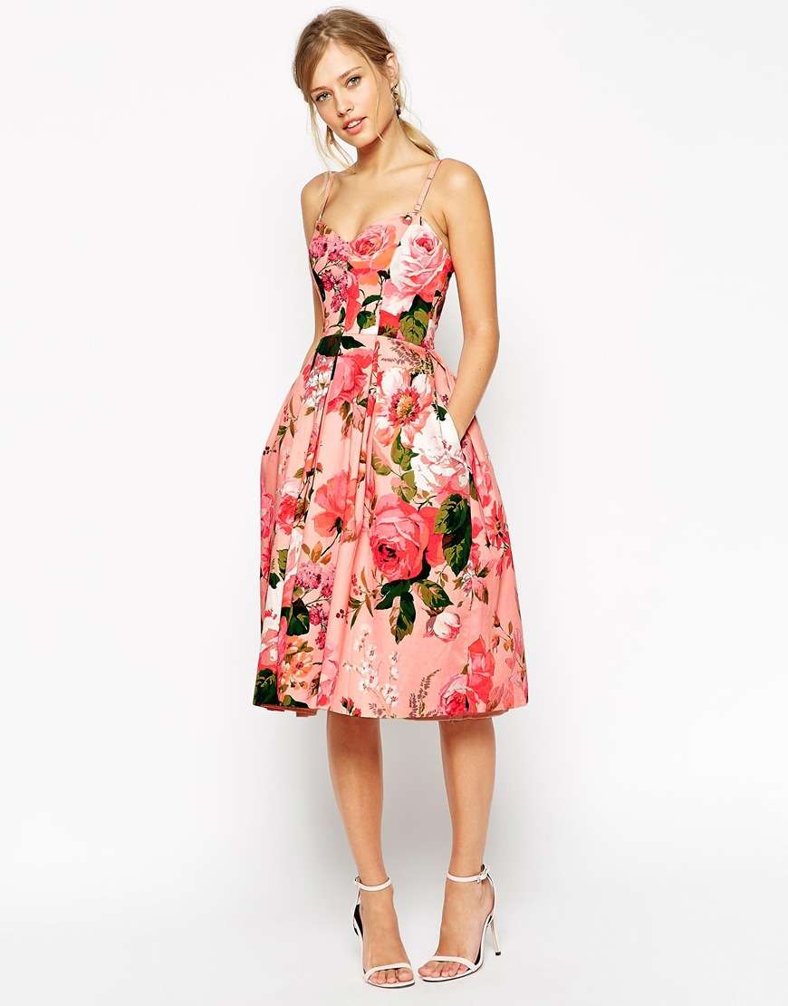 ASOS spring bridesmaid dress