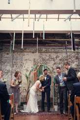 Indoor Festival Wedding at an Industrial Warehouse (15)